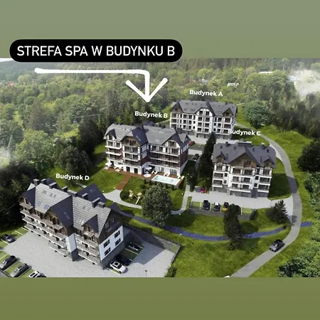 A12 Z Basenem, Sauna, Jacuzzi Blisko Norweskiej Polany - 5d Apartmán *